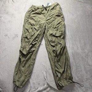 Womens Divided XXS Khaki Green Elastic Waist Drawstring Ankle JoggersSz Medium
